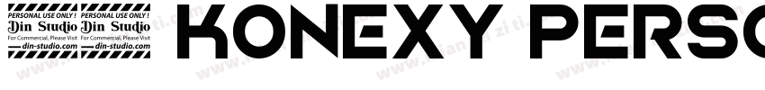 84 Konexy Personal Use字体转换
